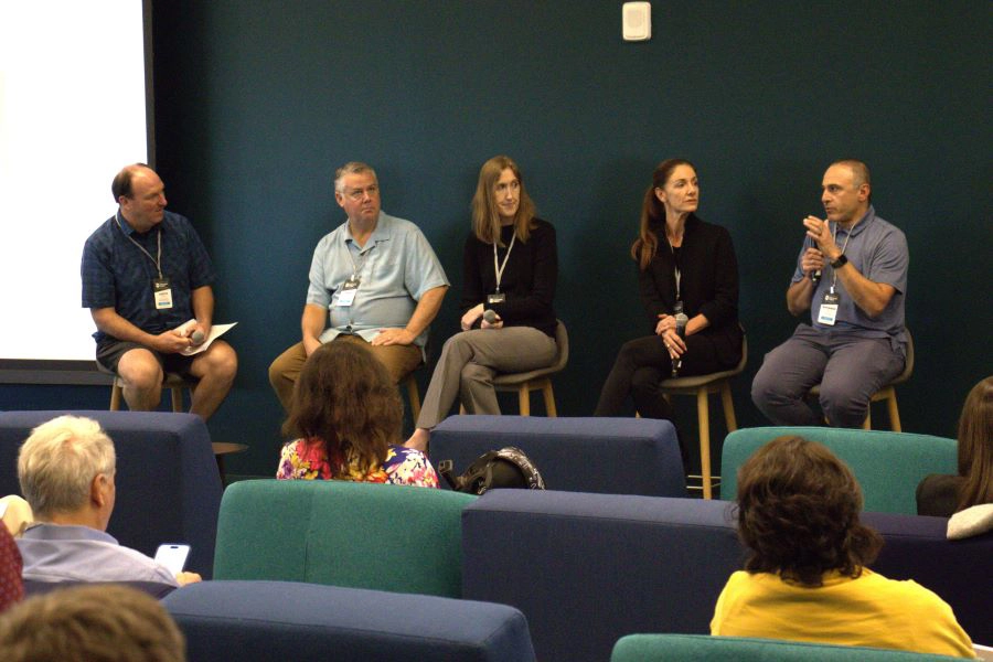 Panel discussion at Discovery Forum